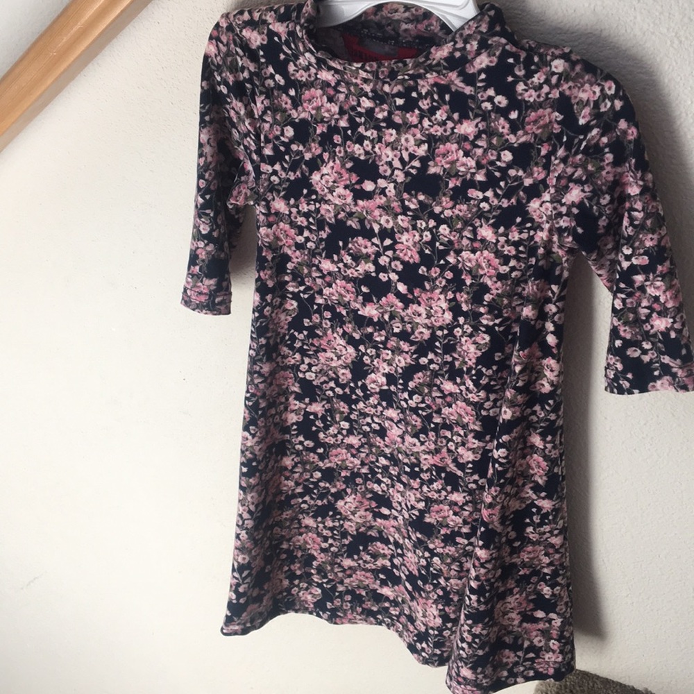 Little girls floral tunic